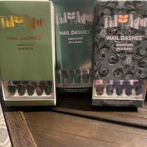 Nail Dashes, 3 sets. Brand new in boxes.